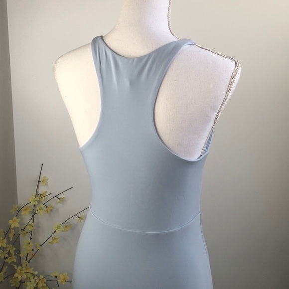 Leith blue racerback mini bodycon dress - Picture 3 of 8